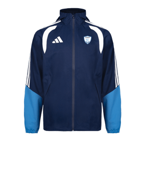 adidas Tiro 26 Veste de pluie Bleu Foncé 