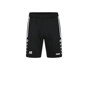 JAKO Allround Trainingsshort Schwarz F800