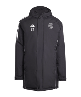 adidas Tiro 24 Winterjacke Schwarz Weiss