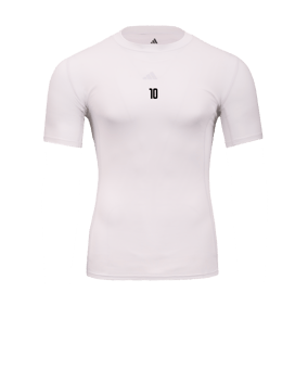 adidas Techfit Underwear Shirt Weiß
