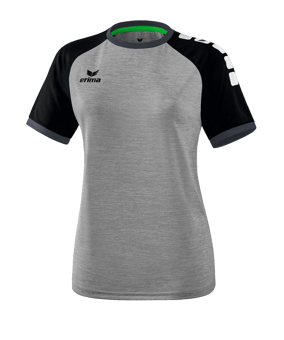 Erima Zenari 3.0 Trikot Damen Grau Schwarz - grau
