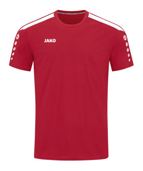 JAKO Power T-Shirt Damen Rot Weiss F100 - rot