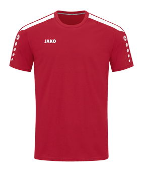 JAKO Power T-Shirt Damen Rot Weiss F100