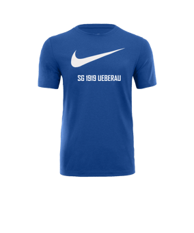 Nike Park 20 T-Shirt Swoosh Blau Weiss F463