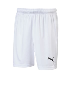 PUMA LIGA Core Short Kids Weiss Schwarz F04 - weiss