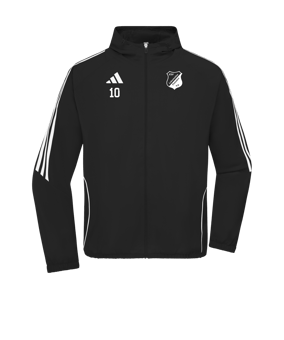 adidas Tiro 24 Windbreaker Schwarz Weiss