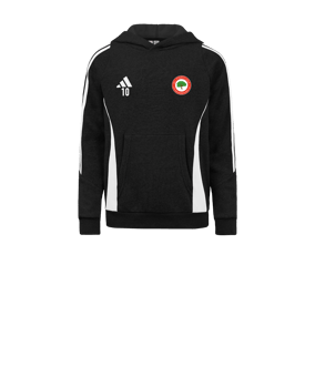 adidas Tiro 24 Hoody Schwarz Weiss