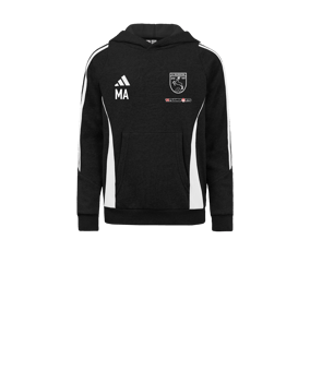 adidas Tiro 24 Hoody Schwarz Weiss