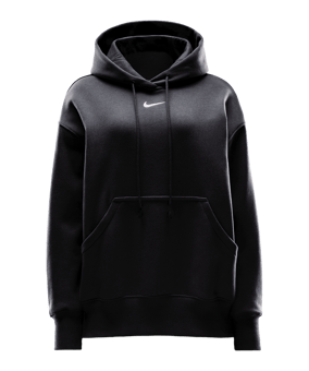 Nike Phoenix Oversized Hoody Damen Schwarz F010 - schwarz