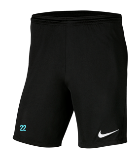 Nike Park III Short Schwarz F010