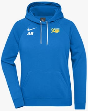Nike Park 20 Fleece Hoody Damen Blau Weiss F463