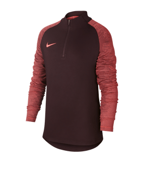Nike Dri-FIT Strike 1/4 Zip Drill Top Kids F659 - rot