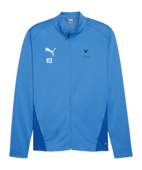 PUMA teamGOAL Trainingsjacke Blau F02