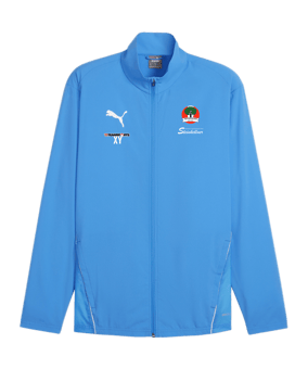 PUMA teamGOAL Sideline Jacke Blau F02