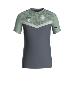 JAKO Iconic T-Shirt Damen Grau Grün F852