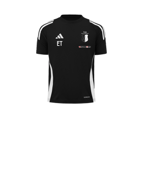 adidas Tiro 24 Trikot Kids Schwarz Weiss