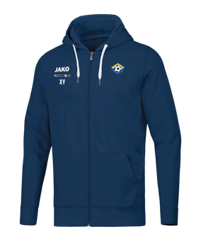 JAKO Base Kapuzenjacke Kids Blau F09