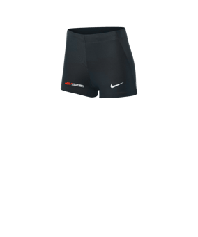 Nike Stock Tight Short Damen Schwarz F010