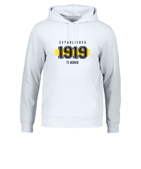 Merch Drummer 2.0 Hoody White | #established