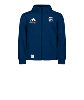 adidas Entrada 26 Allwetterjacke Kids Blau