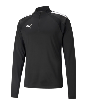 PUMA teamLIGA HalfZip Sweatshirt Schwarz F03 - schwarz