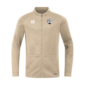 JAKO Pro Casual Jacke Beige F385 