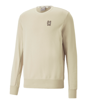 PUMA Pivot EMB Sweatshirt Beige F13 - beige