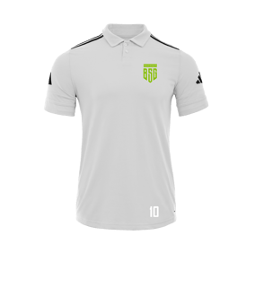 adidas Squadra 25 Polo Weiß