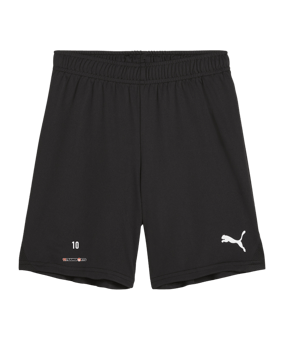 PUMA teamGOAL Short Kids Schwarz Weiss F03