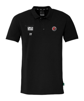 Kempa Polo Kids Schwarz F001