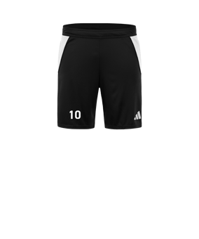 adidas Tiro 24 Trainingsshort Schwarz Weiss