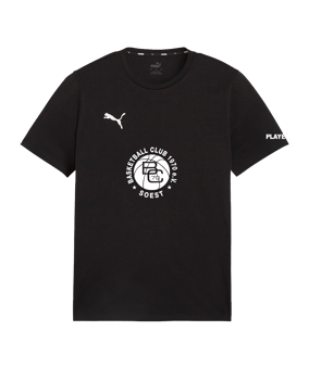 PUMA teamGOAL Casuals T-Shirt Schwarz F03