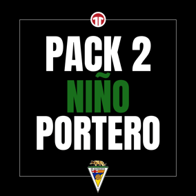 Pack 2 Niño Portero