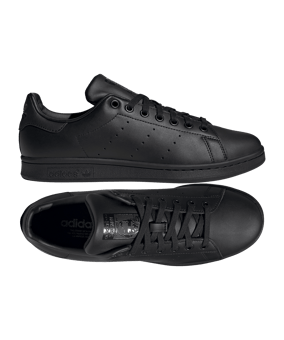 adidas Originals Stan Smith Sneaker Schwarz - schwarz