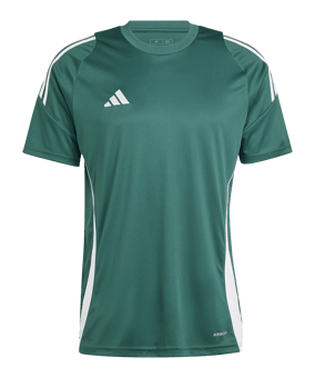 adidas Tiro 24 Trikot Dunkelgrün Weiss - gruen