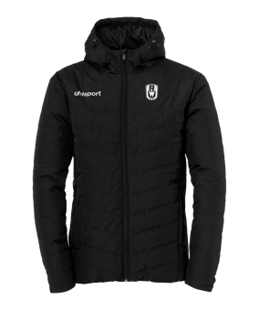 uhlsport Essential Padded Jacke Kids Schwarz F01