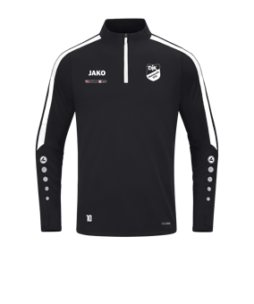 JAKO Power Sweatshirt Schwarz Weiss F800