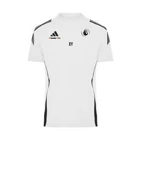 adidas Tiro 24 T-Shirt Weiss Schwarz