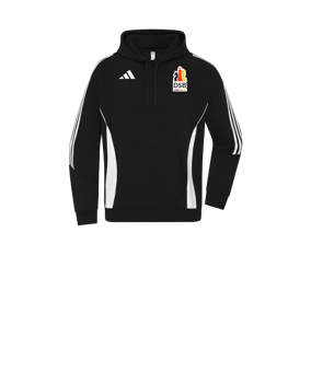 adidas Tiro 24 Hoody Kids Schwarz Weiss