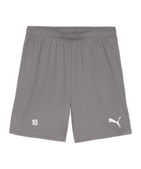 PUMA teamGOAL Short Grau Weiss F13