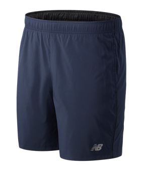 New Balance Core 7in Short Running Blau FECL - blau