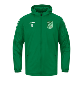 JAKO Team 2.0 Allwetterjacke Grün F200