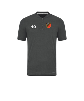 JAKO Pro Casual Poloshirt Grau F855