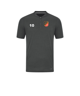 JAKO Pro Casual Poloshirt Grau F855