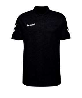 Hummel Cotton Poloshirt Schwarz F2001 - schwarz