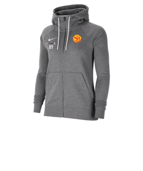 Nike Park 20 Fleece Kapuzenjacke Damen Grau F071