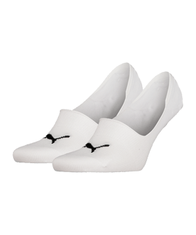 PUMA Footie 2er Pack Socken Weiss F300 - weiss