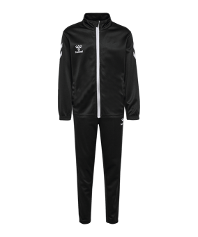 Hummel hmlLOGO Trainingsanzug Kids Schwarz F2001 - schwarz