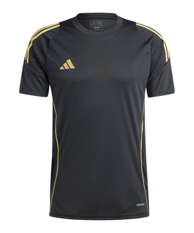 adidas Tiro 24 Trikot Schwarz Gold - schwarz