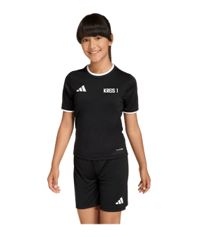 adidas Entrada 26 Trikot Kids Schwarz